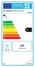 Ariston Andris LUX 30 EU villanybojler, 30 l, 1500 W, LED vil&aacute;g&iacute;t&aacute;s, IPX4 elektromos v&eacute;delem, Mosogat&oacute; f&ouml;l&eacute; szerel&eacute;s, K&uuml;lső hőm&eacute;rs&eacute;klet szab&aacute;lyoz&aacute;s H&aacute;ztart&aacute;s / Otthon / K&uuml;lt&eacute;r - V&iacute;zmeleg&iacute;tő / bojler / t&aacute;rol&oacute; - Bojler / melegv&iacute;z t&aacute;rol&oacute; - 534233