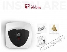 Ariston Andris LUX 10 U EU villanybojler, 10 l, 1200 W, LED vil&aacute;g&iacute;t&aacute;s, IPX5 elektromos v&eacute;delem, Be&eacute;p&iacute;t&eacute;s a mosogat&oacute; al&aacute;, K&uuml;lső hőm&eacute;rs&eacute;klet szab&aacute;lyoz&aacute;s H&aacute;ztart&aacute;s / Otthon / K&uuml;lt&eacute;r - V&iacute;zmeleg&iacute;tő / bojler / t&aacute;rol&oacute; - V&iacute;zmeleg&iacute;tő - 534230