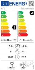 Candy CSOW41076TWMB8-S Smart Pro Inverter H&aacute;ztart&aacute;s / Otthon / K&uuml;lt&eacute;r - Mos&oacute;g&eacute;p / sz&aacute;r&iacute;t&oacute;g&eacute;p - Mos&oacute;-sz&aacute;r&iacute;t&oacute;g&eacute;p - 515280