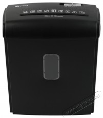 A+ Office DD8 Iratmegsemmis&iacute;tő, 8 lap, 4x40mm, konfetti, fekete - Iroda &eacute;s sz&aacute;m&iacute;t&aacute;stechnika - Iratmegsemmis&iacute;tő - 534054