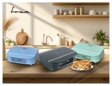 FRAM FSM-700BK szendvicss&uuml;tő, 700 W, tapad&aacute;smentes fel&uuml;let, fekete Konyhai term&eacute;kek - Konyhai kisg&eacute;p (s&uuml;t&eacute;s / főz&eacute;s / hűt&eacute;s / &eacute;telk&eacute;sz&iacute;t&eacute;s) - Melegszendvics / gofri s&uuml;tő - 534280