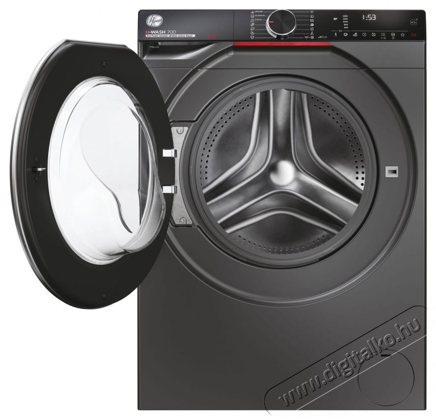 Hoover H7W4 48MBCR6-S H-WASH 700 SLIM H&aacute;ztart&aacute;s / Otthon / K&uuml;lt&eacute;r - Mos&oacute;g&eacute;p / sz&aacute;r&iacute;t&oacute;g&eacute;p - El&ouml;lt&ouml;ltős norm&aacute;l (60cm-ig) mos&oacute;g&eacute;p - 515539