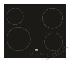 Beko HIC 64401 Konyhai term&eacute;kek - S&uuml;tő-főzőlap, tűzhely (be&eacute;p&iacute;thető) - Elektromos főzőlap (be&eacute;p&iacute;thető) - 515202