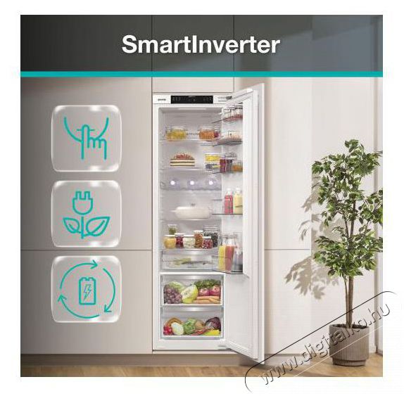 Gorenje RI517E62WF Konyhai term&eacute;kek - Hűtő, fagyaszt&oacute; (be&eacute;p&iacute;thető) - Egyajt&oacute;s hűtő - 515449