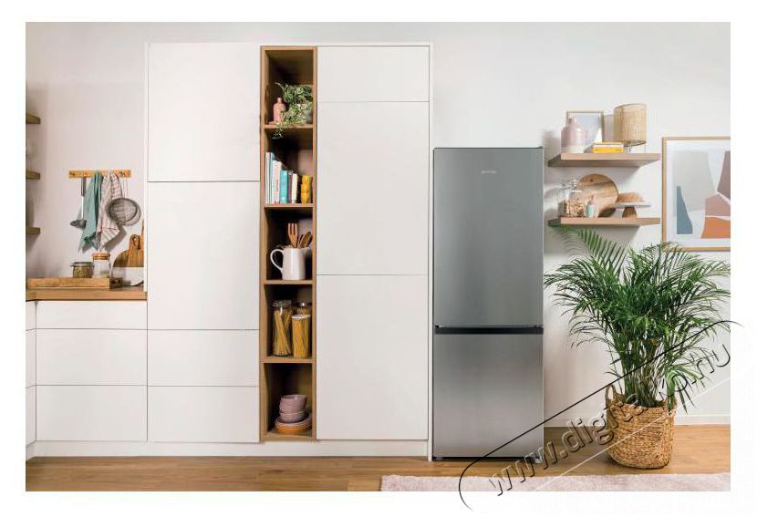 Gorenje RK14DPS4 Konyhai term&eacute;kek - Hűtő, fagyaszt&oacute; (szabadon&aacute;ll&oacute;) - Alulfagyaszt&oacute;s kombin&aacute;lt hűtő - 515452