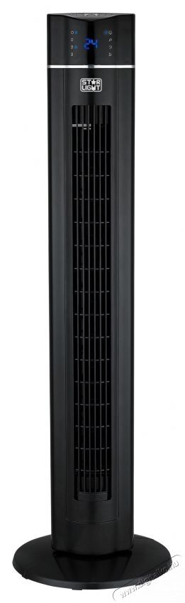 Star-Light VTS-001 toronyventil&aacute;tor, 60 W, oszcill&aacute;ci&oacute;, időz&iacute;tő, t&aacute;vir&aacute;ny&iacute;t&oacute;, belső hőm&eacute;rs&eacute;klet kijelző H&aacute;ztart&aacute;s / Otthon / K&uuml;lt&eacute;r - Ventil&aacute;tor / L&eacute;gkondicion&aacute;l&oacute; - &Aacute;ll&oacute; / padl&oacute; ventil&aacute;tor - 534694