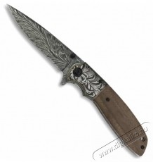 Albainox zsebk&eacute;s, Damaszkusz st&iacute;lus, Fa ny&eacute;l &eacute;s l&eacute;zergrav&iacute;rozott penge H&aacute;ztart&aacute;s / Otthon / K&uuml;lt&eacute;r - Szersz&aacute;m - Egy&eacute;b szersz&aacute;m - 534115