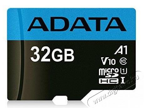 Adata Card MICRO SDHC Premier 32GB 1 Adapter UHS-I CL10 F&eacute;nyk&eacute;pezőg&eacute;p / kamera - HDD / mem.k&aacute;rtya kamera - 337761