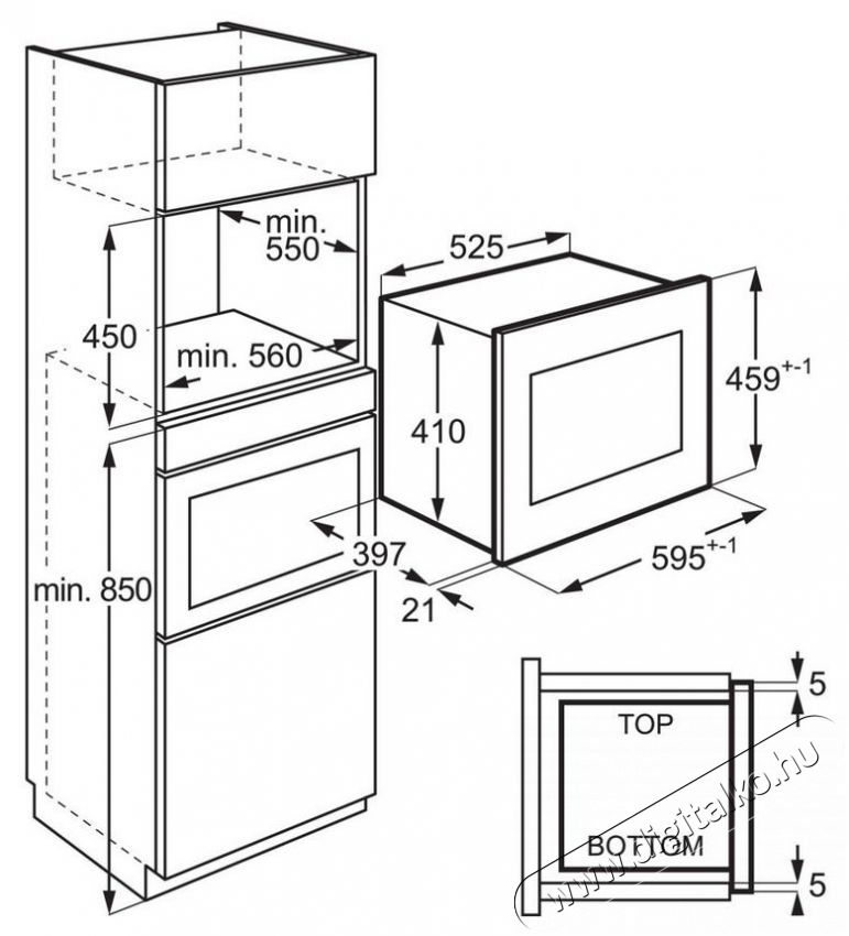 AEG NMB6G261UB MIKROHULL&Aacute;M&Uacute; S&Uuml;TŐ BE&Eacute;P&Iacute;THETŐ Konyhai term&eacute;kek - Mikrohull&aacute;m&uacute; s&uuml;tő - Mikrohull&aacute;m&uacute; s&uuml;tő (be&eacute;p&iacute;thető) - 505386