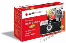 AgfaPhoto T&ouml;bbsz&ouml;r haszn&aacute;lhat&oacute; f&eacute;nyk&eacute;pezőg&eacute;p, 35 mm, fekete F&eacute;nyk&eacute;pezőg&eacute;p / kamera - Kompakt f&eacute;nyk&eacute;pezőg&eacute;p - Anal&oacute;g f&eacute;nyk&eacute;pezőg&eacute;p - 520080