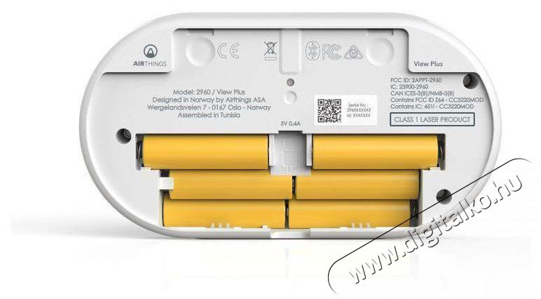 Airthings View Plus - komplett levegőminős&eacute;g monitoroz&aacute;s H&aacute;ztart&aacute;s / Otthon / K&uuml;lt&eacute;r - Egy&eacute;b h&aacute;ztart&aacute;si term&eacute;k - 519290