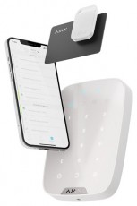 AJAX Keypad Plus WH fehér proxy olvasós vezetéknélküli kezelő Háztartás / Otthon / Kültér - Biztonságtechnika - Riasztó kezelő / irányító - 405124