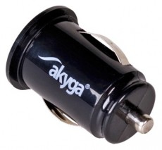 Akyga AK-CH-02 2xUSB 5V/2,1A/10,5W Autós töltő - Autóhifi / Autó felszerelés - Autós töltő / szivargyújtó adapter - 394042