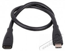 Akyga AK-USB-32 0,3m USB-C 3.2 apa - anya kábel Mobil / Kommunikáció / Smart - Mobiltelefon kiegészítő / tok - Kiegészítő - 421151