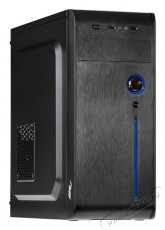Akyga Ház AK939BL MIDI ATX fekete Iroda és számítástechnika - Számítógép tartozék - Számítógépház - 480120