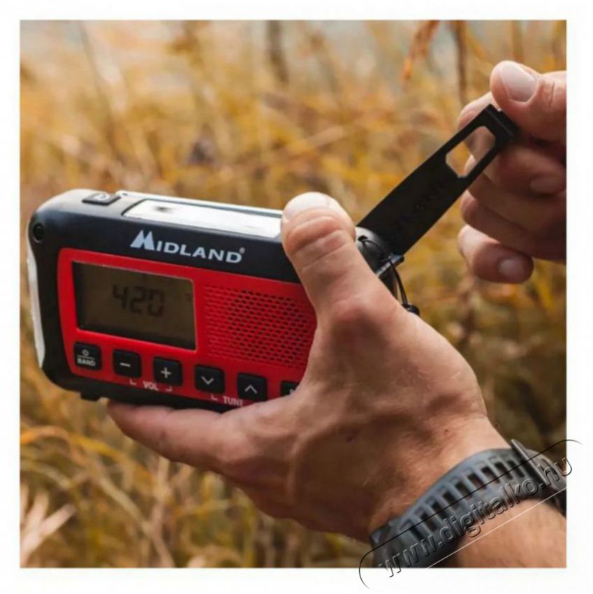 ALAN Midland ER100 V&eacute;szhelyzeti r&aacute;di&oacute;, 2600 mAh Audio-Video / Hifi / Multim&eacute;dia - R&aacute;di&oacute; / &oacute;r&aacute;s r&aacute;di&oacute; - Hordozhat&oacute;, zseb-, t&aacute;ska r&aacute;di&oacute; - 524092
