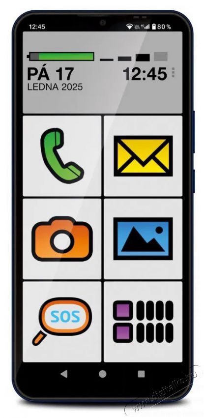 Aligator S6600 SENIOR k&eacute;k Mobil / Kommunik&aacute;ci&oacute; / Smart - Okostelefon - Android - 526813