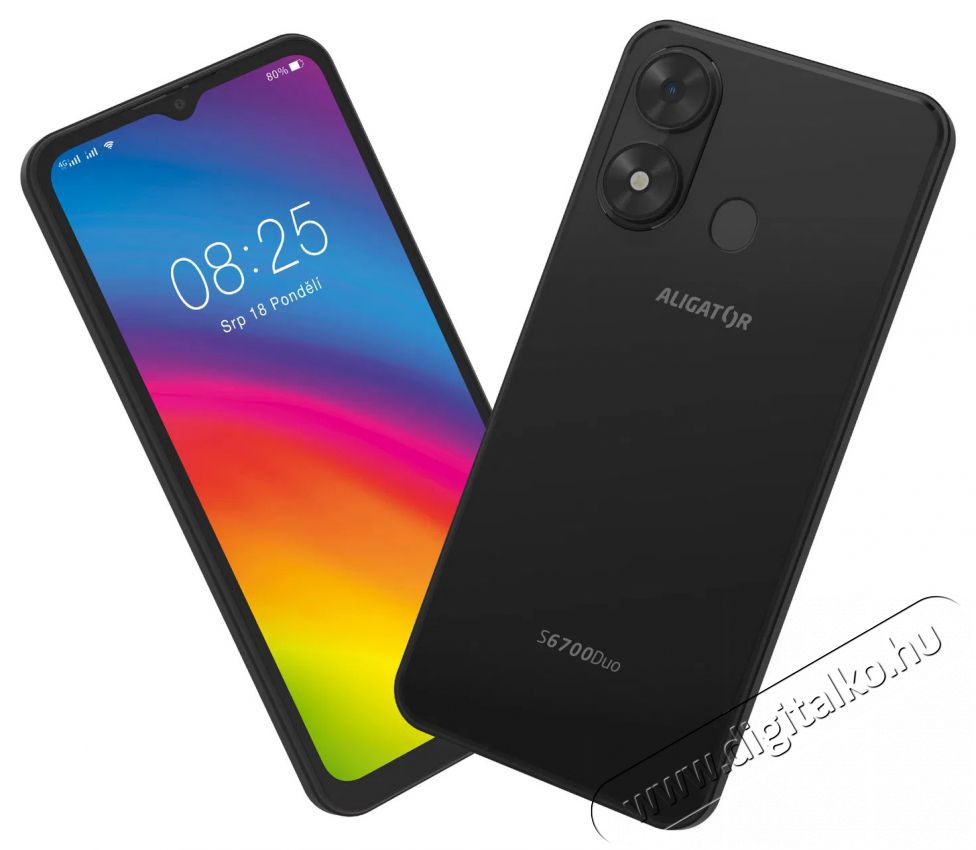 Aligator S6700 SENIOR 4GB/128GB fekete Mobil / Kommunik&aacute;ci&oacute; / Smart - Okostelefon - Android - 526808