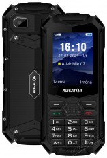 Alligator R35 eXtremo fekete - Mobil / Kommunikáció / Smart - Strapabíró mobiltelefon - 523577