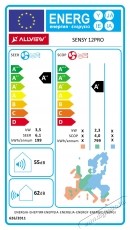 Allview PRO 12000 BTU WI-FI kl&iacute;ma, A++/A+ energiaoszt&aacute;ly, plazma, UV, alv&oacute; m&oacute;d, Eco m&oacute;d, Sensy 12 PRO, feh&eacute;r H&aacute;ztart&aacute;s / Otthon / K&uuml;lt&eacute;r - Ventil&aacute;tor / L&eacute;gkondicion&aacute;l&oacute; - Split kl&iacute;ma - 535955