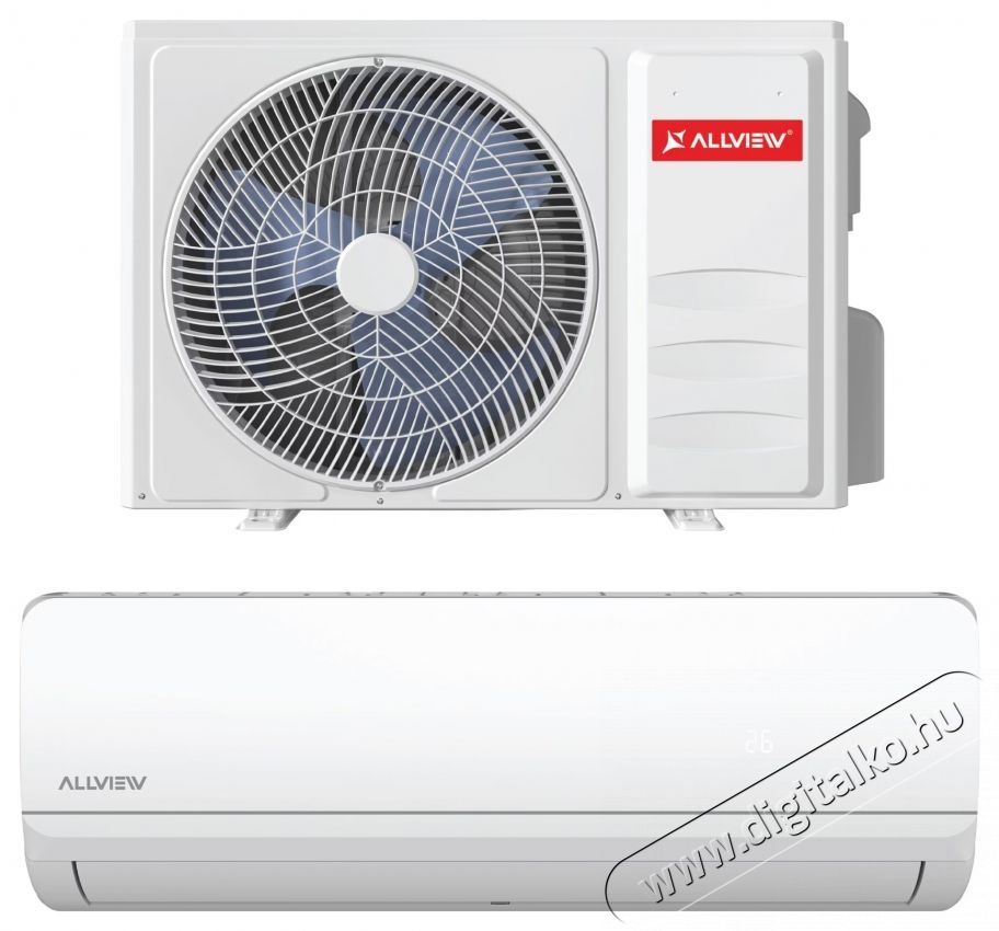 Allview Sensy 12 12000 BTU WI-FI kl&iacute;ma, A++/A+ energiaoszt&aacute;ly, 3 m-es szerel&eacute;si k&eacute;szlet, alv&oacute; &uuml;zemm&oacute;d, Eco &uuml;zemm&oacute;d, feh&eacute;r H&aacute;ztart&aacute;s / Otthon / K&uuml;lt&eacute;r - Ventil&aacute;tor / L&eacute;gkondicion&aacute;l&oacute; - Split kl&iacute;ma - 535956