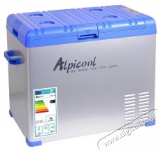 Alpicool 07092 Aut&oacute;s hűtőt&aacute;ska kompresszorral 50L Konyhai term&eacute;kek - Hűtő, fagyaszt&oacute; (szabadon&aacute;ll&oacute;) - Hordozhat&oacute; hűtőt&aacute;ska - 498153