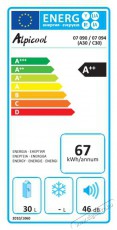 Alpicool Hűtől&aacute;da kompresszorral 30 l 230/24/12V -20&deg;C Konyhai term&eacute;kek - Hűtő, fagyaszt&oacute; (szabadon&aacute;ll&oacute;) - Hordozhat&oacute; hűtőt&aacute;ska - 523582