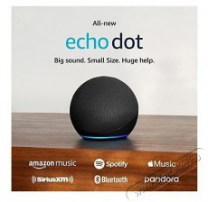 Amazon Echodot (5th. gen) Charcoal H&aacute;ztart&aacute;s / Otthon / K&uuml;lt&eacute;r - Okos otthon - Kieg&eacute;sz&iacute;tő - 508022