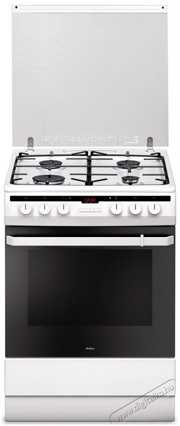 Amica 55700 (618GE3.33HZPTaNQ(W)) kombin&aacute;lt tűzhely Konyhai term&eacute;kek - S&uuml;tő-főzőlap, tűzhely (szabadon&aacute;ll&oacute;) - Kombin&aacute;lt tűzhely (szabadon&aacute;ll&oacute;) - 309066