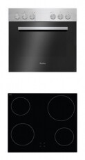 Amica BKVC4010 elektromos sütő + elektromos főzőlap szett Konyhai termékek - Sütő-főzőlap, tűzhely (beépíthető) - Sütő-főzőlap szett (beépíthető) - 318222