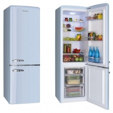 Amica FK2965.3LAA retro alulfagyaszt&oacute;s hűtőszekr&eacute;ny Konyhai term&eacute;kek - Hűtő, fagyaszt&oacute; (szabadon&aacute;ll&oacute;) - Alulfagyaszt&oacute;s kombin&aacute;lt hűtő - 345077