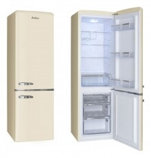Amica FK2965.3GAA retro alulfagyaszt&oacute;s hűtőszekr&eacute;ny Konyhai term&eacute;kek - Hűtő, fagyaszt&oacute; (szabadon&aacute;ll&oacute;) - Alulfagyaszt&oacute;s kombin&aacute;lt hűtő - 345079