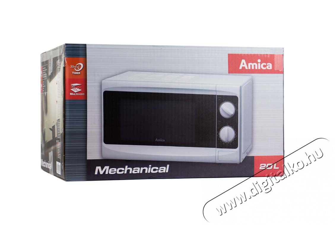 Amica AMG20M70V mikrohull&aacute;m&uacute; s&uuml;tő Konyhai term&eacute;kek - Mikrohull&aacute;m&uacute; s&uuml;tő - Mikrohull&aacute;m&uacute; s&uuml;tő (szabadon&aacute;ll&oacute;) - 331236