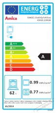 Amica 508GE2.33EHZpTaP(Xsx) (56013) kombin&aacute;lt tűzhely Konyhai term&eacute;kek - S&uuml;tő-főzőlap, tűzhely (szabadon&aacute;ll&oacute;) - Kombin&aacute;lt tűzhely (szabadon&aacute;ll&oacute;) - 310433