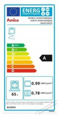 Amica SSA 6110 OCX Konyhai term&eacute;kek - S&uuml;tő-főzőlap, tűzhely (szabadon&aacute;ll&oacute;) - Elektromos tűzhely (szabadon&aacute;ll&oacute;) - 505227