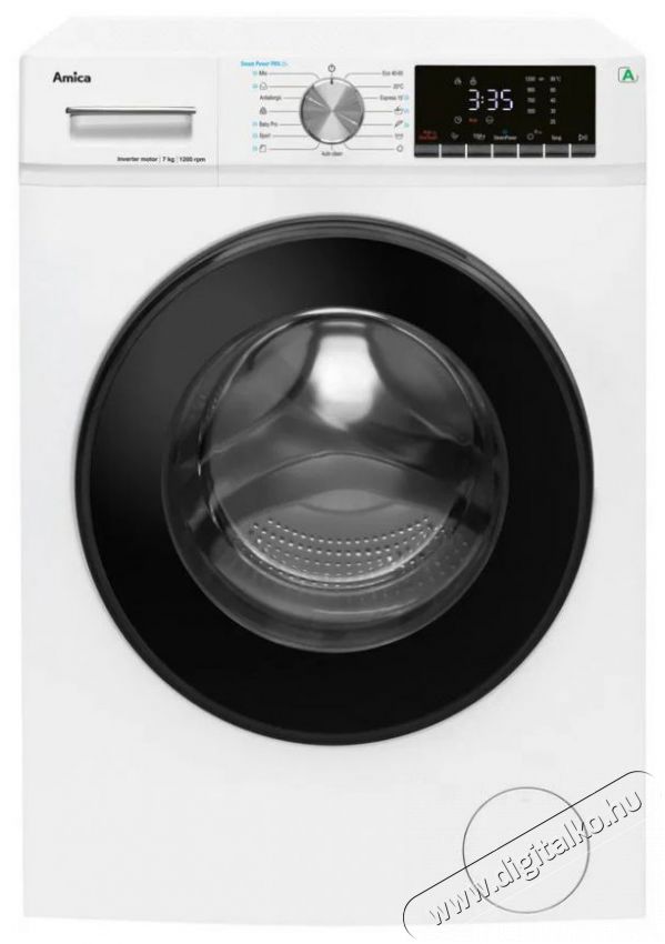 Amica PPF 71215 BW H&aacute;ztart&aacute;s / Otthon / K&uuml;lt&eacute;r - Mos&oacute;g&eacute;p / sz&aacute;r&iacute;t&oacute;g&eacute;p - El&ouml;lt&ouml;ltős keskeny (45cm-ig) mos&oacute;g&eacute;p - 515118