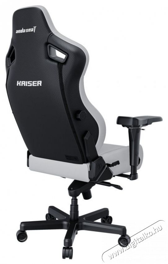 Anda Seat Kaiser 4 Premium Gaming Chair - L Size White PVC Iroda &eacute;s sz&aacute;m&iacute;t&aacute;stechnika - Egy&eacute;b sz&aacute;m&iacute;t&aacute;stechnikai term&eacute;k - 518182