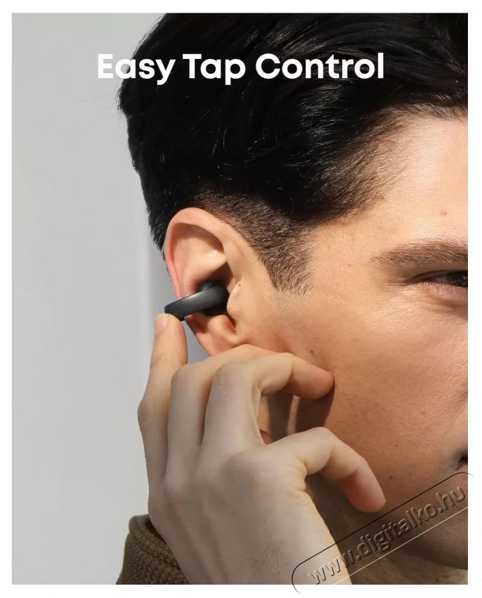 Anker Soundcore AeroClip f&uuml;lhallgat&oacute;, fekete Audio-Video / Hifi / Multim&eacute;dia - F&uuml;l &eacute;s Fejhallgat&oacute;k - F&uuml;lhallgat&oacute; - 535972