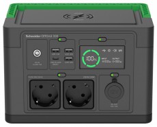 APC PPS330-GR OffGrid 330 332Wh Lítium-ion 230V hordozható akkumulátor állomás Autóhifi / Autó felszerelés - Autós / autóhifi kiegészítő - Autó akkumulátor töltő - 514242