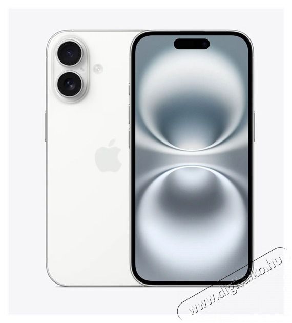 Apple iPhone 16 6,1 128GB k&aacute;rtyaf&uuml;ggetlen okostelefon - feh&eacute;r (iOS) Mobil / Kommunik&aacute;ci&oacute; / Smart - Okostelefon - iOS - 516166