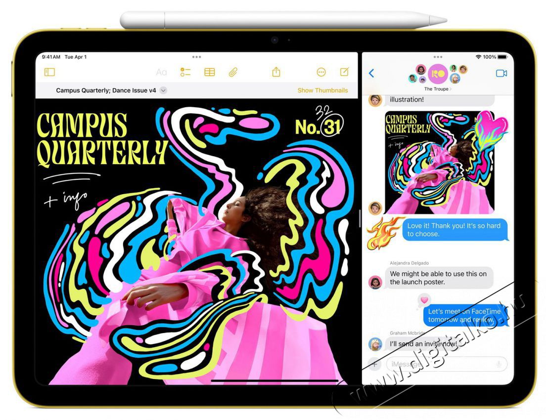 Apple iPad 11 2025 128GB WiFi - K&eacute;k tablet Mobil / Kommunik&aacute;ci&oacute; / Smart - Tablet - iOS tablet - 523702