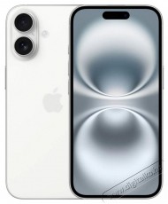Apple iPhone 16 Plus 128GB feh&eacute;r Mobil / Kommunik&aacute;ci&oacute; / Smart - Okostelefon - iOS - 523691