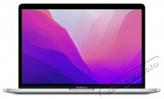 Apple MacBook Pro 13,3 laptop, Apple M2 chip 8 core CPU, 8GB, 512GB, Apple 10 core GPU, macOS, Magyar billentyűzet, Ez&uuml;st - 2022 (MNEQ3MG/A) - Iroda &eacute;s sz&aacute;m&iacute;t&aacute;stechnika - Notebook - 535994