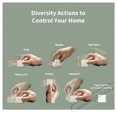 AQARA Cube T1 Pro H&aacute;ztart&aacute;s / Otthon / K&uuml;lt&eacute;r - Okos otthon - Kieg&eacute;sz&iacute;tő - 508047