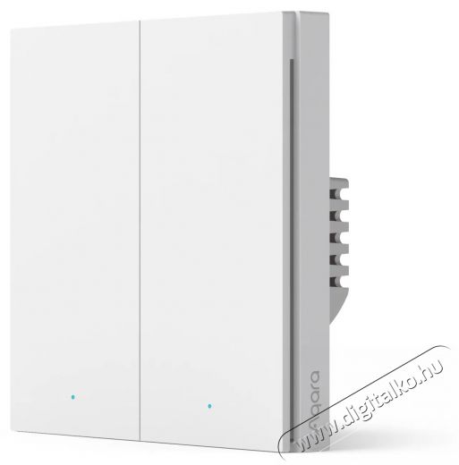 AQARA Smart Wall Switch H1 (No Neutral, Double Rocker) H&aacute;ztart&aacute;s / Otthon / K&uuml;lt&eacute;r - Okos otthon - Kieg&eacute;sz&iacute;tő - 523762