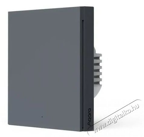 AQARA Smart Wall Switch H1 (No Neutral, Single Rocker), sz&uuml;rke H&aacute;ztart&aacute;s / Otthon / K&uuml;lt&eacute;r - Okos otthon - Kieg&eacute;sz&iacute;tő - 523765