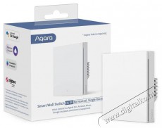 AQARA Smart Wall Switch H1 (No Neutral, Single Rocker) H&aacute;ztart&aacute;s / Otthon / K&uuml;lt&eacute;r - Okos otthon - Kieg&eacute;sz&iacute;tő - 523764