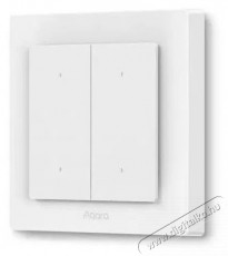 AQARA Light Switch H2 EU 4 Buttons, 2 Channels (WS-K08D) H&aacute;ztart&aacute;s / Otthon / K&uuml;lt&eacute;r - Okos otthon - Kieg&eacute;sz&iacute;tő - 523756