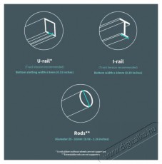 AQARA Curtain Driver E1 Rod Version H&aacute;ztart&aacute;s / Otthon / K&uuml;lt&eacute;r - Okos otthon - Kieg&eacute;sz&iacute;tő - 523748