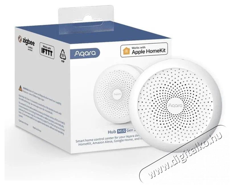 AQARA Hub M1S Gen 2 EU verzi&oacute; (HM1S-G02) H&aacute;ztart&aacute;s / Otthon / K&uuml;lt&eacute;r - Okos otthon - Kieg&eacute;sz&iacute;tő - 508039